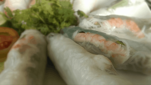 vegetable rice rolls
