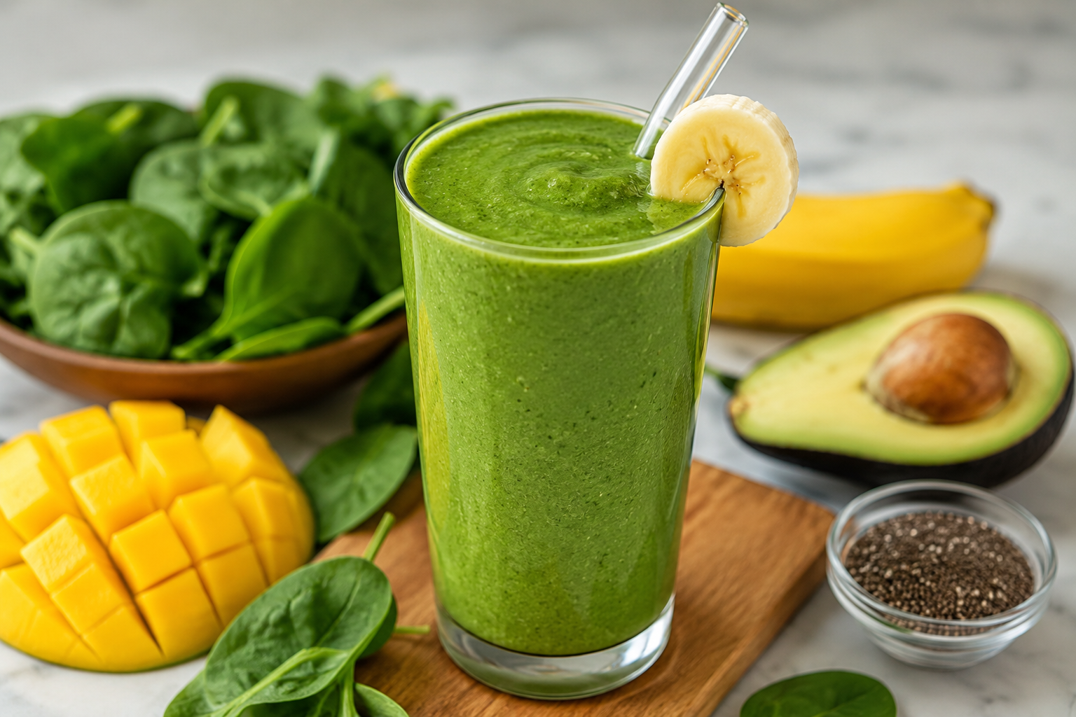 Healthy Delicious Green Smoothie