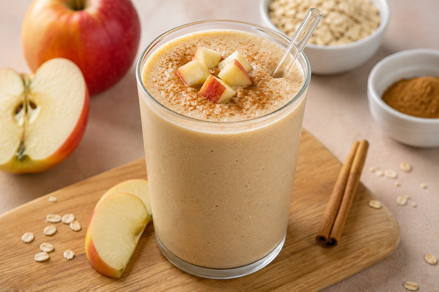 Healthy Apple Pie Smoothie