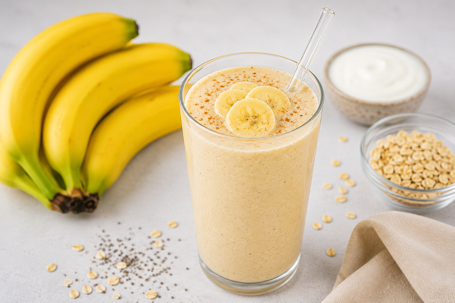 Healthy Banana Pudding Smoothie