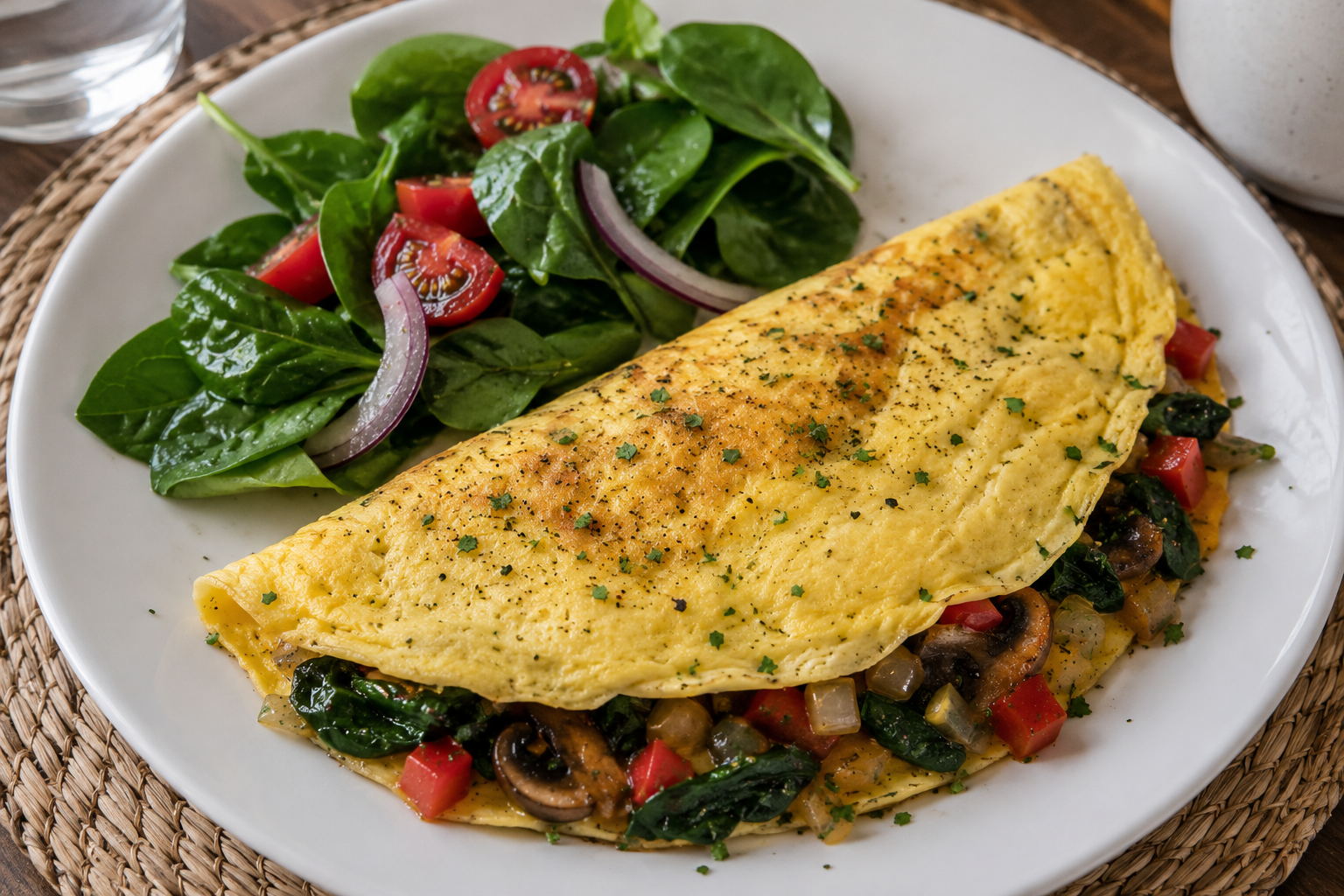 Healthy Veggie Omelet