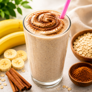 Healthy Cinnamon Roll Smoothie