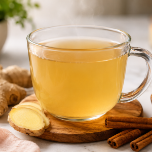 🌸 Soothing Ginger Cinnamon Menstrual Cycle Comfort Tea