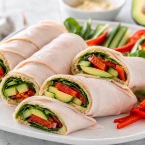 Healthy Turkey Roll-Ups