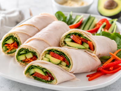 Healthy Turkey Roll-Ups