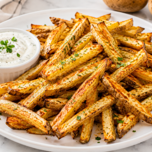 Healthy Oven-Baked French Fries
