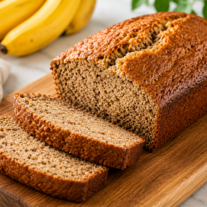 Healthy Whole Wheat Banana Bread
