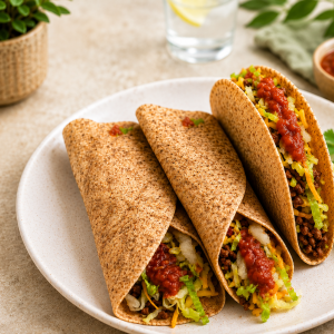 Healthy Vegan Soft Shell Tacos Recipe