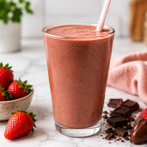 Healthy Chocolate-Covered Strawberry Smoothie: A Delicious Way to Nourish Your Body