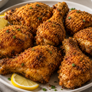 Healthy Crispy Oven-Fried Chicken: Flavorful, Juicy, and Better for You