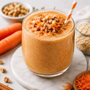 Healthy Carrot Cake Smoothie Recipe