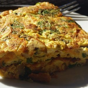 Spinach Omelet